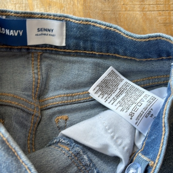 Old Navy Girls Blue Skinny Jeans 4t - Picture 2 of 8